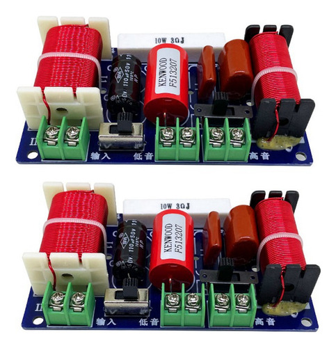 Altavoz De Bricolaje Con Divisor De Frecuencia De 2 Vías, 25