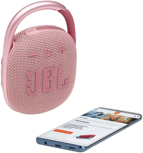 Imagen 9 de 9 de Parlante Jbl Clip 4 Portátil Con Bluetooth Pink