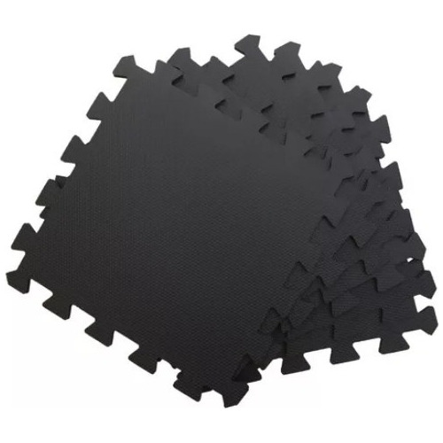 Pisos Goma Eva Oferta 100x100 Cm X 15 Mm Color Negro Primera