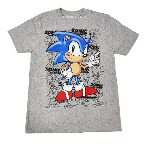 Camiseta Sonic, Video Juegos, Gamers.