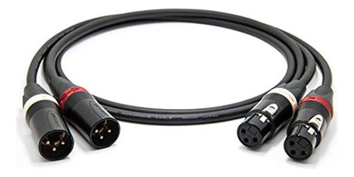 Cable Mogami 2534 De Cuatro Pares (l, R) | Neutrik Xlr Mujer