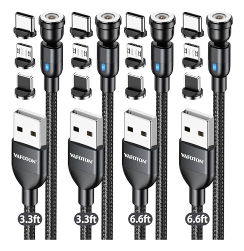 Vafoton Cable De Carga Usb C A Usb C De 60 W, 3
