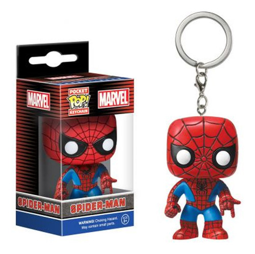 Chaveiro Funko Pop Keychain Marvel Spider-man