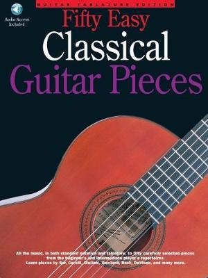 Libro Fifty Easy Classical Guitar Pieces - Jerry Willard