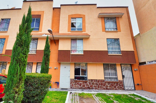 Casa 3 Niv, 3 Rec+alcoba, En Privada, Villas De Tonanitla