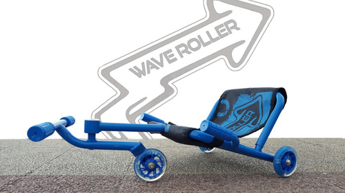 Imagen 1 de 7 de Wave Roller - Carro- Triciclo-chata - Movimiento De Los Pies