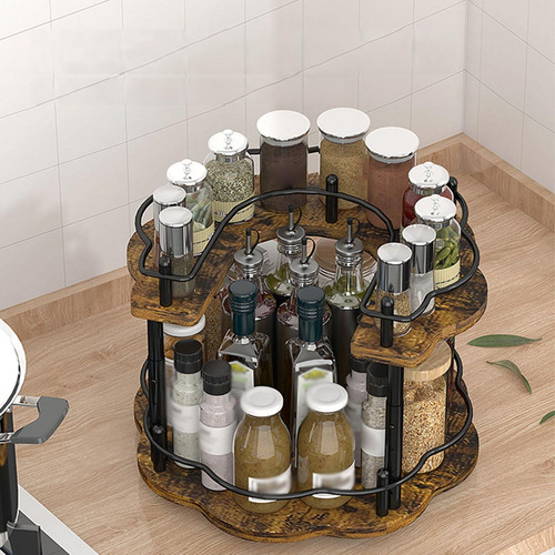 Bandeja Giratoria Para Tocador De Baño, Almacenamiento De