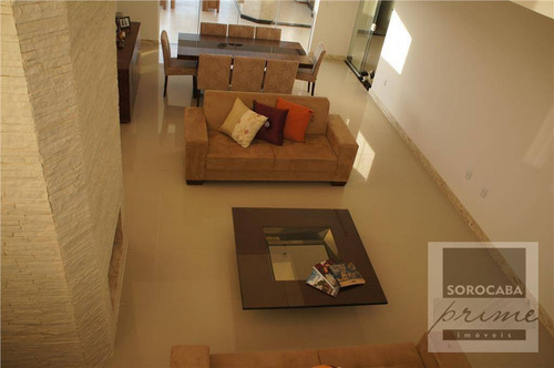 Imagem 5 de 30 de Sobrado Com 4 Dormitórios À Venda, 550 M² Por R$ 1.710.000 - Condomínio Colinas Do Sol - Sorocaba/sp, Em Frente Ao Paço Municipal. - So0012