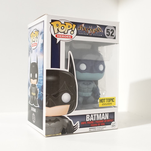 Funko Pop! Dc Batman Arkham Assylum - Batman 52 Hot Topic (Usado)