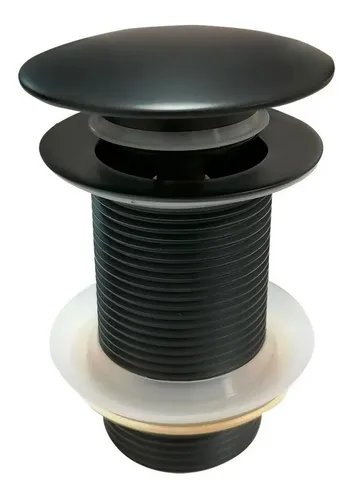 comprar Valvula De Lavatorio Negro Mate Tip Top Click Clak Oferta Pf
