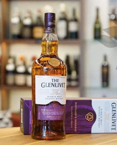 Imagen 3 de 7 de Whisky The Glenlivet Distillers Reserve 1000ml En Estuche