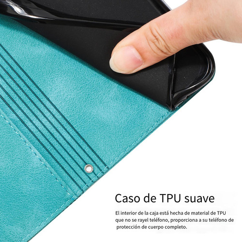 Funda Tipo Cartera Para Huawei Magic 5 Lite/8x/9x Lite Con Tarjetero, Protectora Agradable Al Tacto