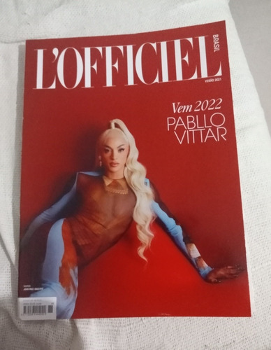 Revista L'officiel Pabllo Vittar Islândia Antuérpia Bebbie 