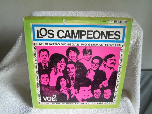 01 Disco De Vinilo: Los Campeones: Volumen 2