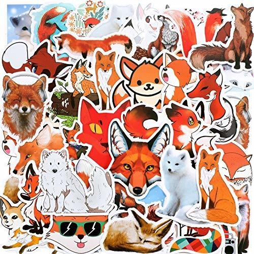 100 Piezas Leña Animales Stickers Mixtos Viñetas 3stj8