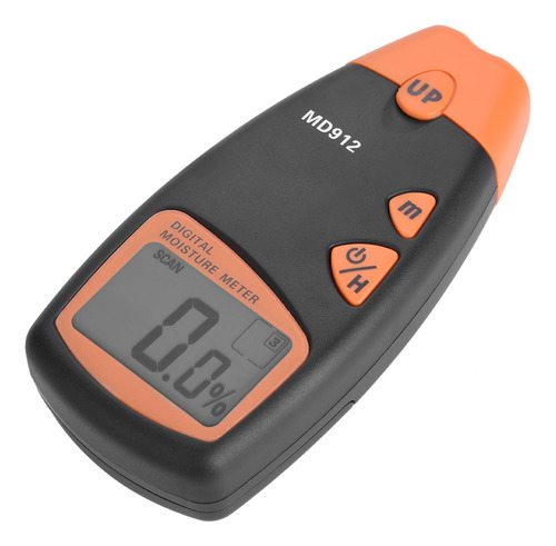 Medidor De Humedad Md912, Detector De Madera Digital Lcd De