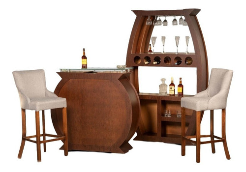 Imagen 1 de 5 de Cantina Domani Nogal Këssa Muebles