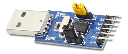Módulo Dos En Uno Ch341t Usb A I2c Iic Uart Usb A Ttl Sing