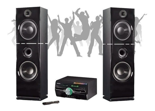 Equipo Musica Daewoo Di15000 Bluetooth Dvd Usb Karaoke Cuota