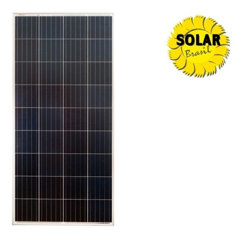 Imagem 1 de 5 de Placa Solar - Painel Solar 150w / 155w 12v