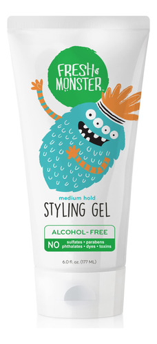 Fresh Monster Gel De Peinado Para Niños Gel Natural Para El