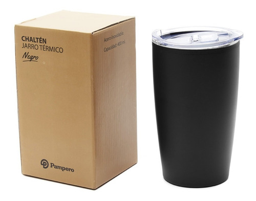 Imagen 1 de 2 de Jarro Término Pampero Chalten Acero Inoxidable 400ml