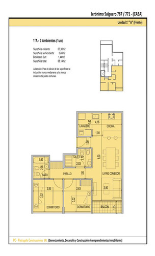 Venta Departamento - Almagro Norte