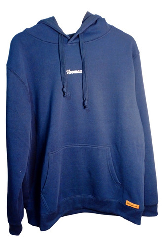 Poleron Tipo Hoodie Azul Marino 