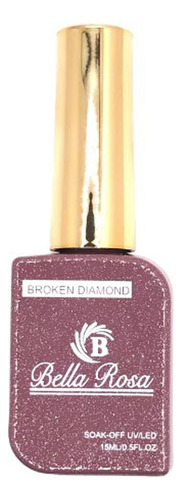 01 Esmalte Bela Rosa 15ml Brilho Unhas Led/uv Unha Promoção