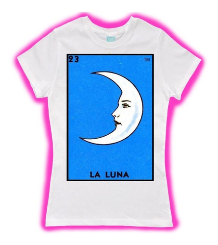 Blusa Loteria Mexicana La Luna
