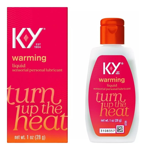 K-y Warming Gel Lubricante Personal Sensorial Y Calido 28 G