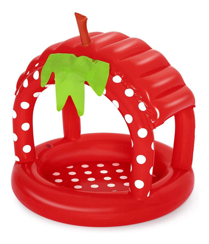 Pileta Inflable Con Techo Frutilla Bebe Niño Bestway 52387