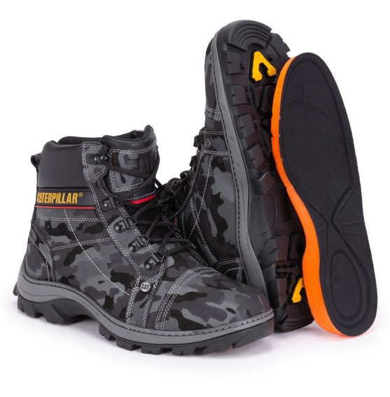 bota caterpillar impermeavel masculina