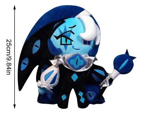 Muñeca De Peluche Cookie Run Kingdom Plush Shadow Milk Cooki