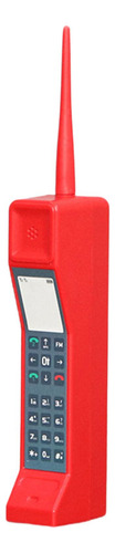 Adorno De Teléfono De Retro, Decoración, Regalo, Rojo