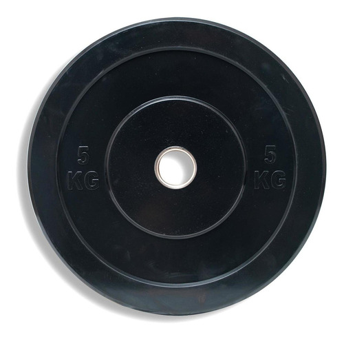 Disco Olímpico 11lb De Goma P/crossfit Material Para Choque 