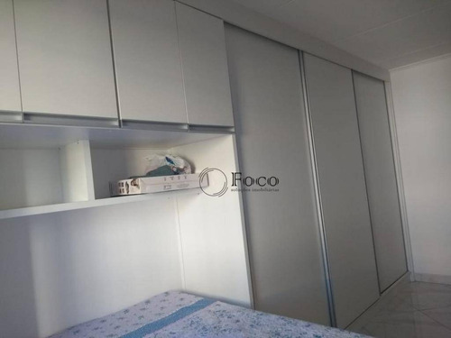 Apartamento Com 1 Dormitório À Venda, 52 M² Por R$ 235.000,00 - Vila Camargos - Guarulhos/sp - Ap0897