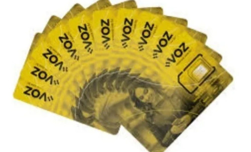Kit 30 Chip Mais Voz 4g C/ R$10 Crédito Qualquer Ddd Brasil