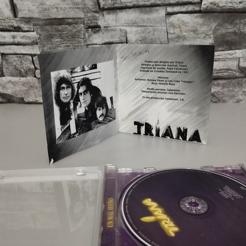 Triana Un Mal Sueño Cd Rock España 2002 Ed Usa (Usado)