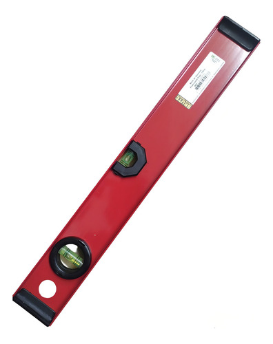 Nivel De Aluminio Profesional Rojo- 14 Pol