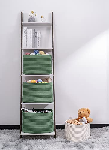 Pack De 3 Estantes Verdes Organizadores De Almacenamiento T