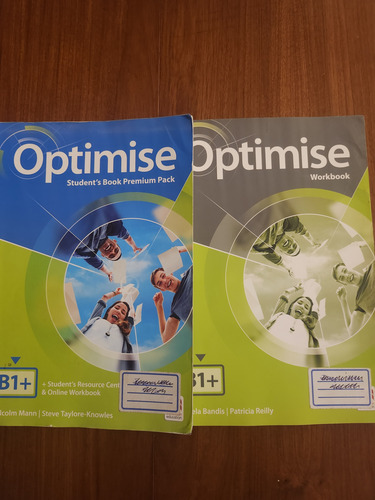 Optimise B1 Student Book+ Workbook (Usado)