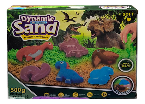 Arenas Mágicas Dinosaurios Kinética Dynamic Sand