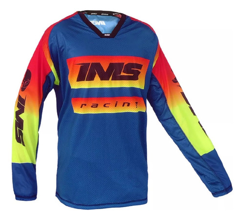 Camisa Off Road Motocross Trilha Ims Sprint Petroleo