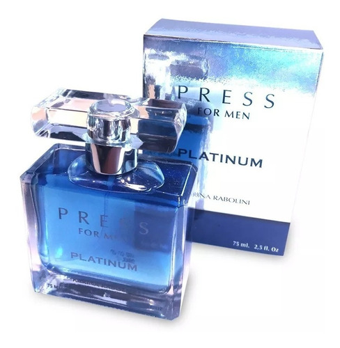 Karina Rabolini Press Platinum Perfume Hombre Edt 75ml