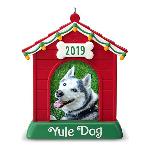 Adorno Navideño 2019 Año De Fecha Yule Dog House Marc...