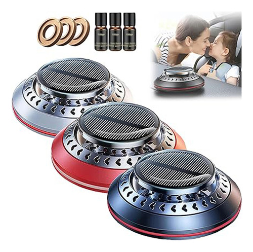 Kit Solar Difusor De Fragancias Para Automóviles, Fragante D