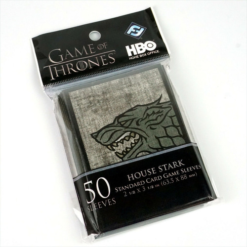 Imagen 1 de 4 de Funda Protectora Game Of Thrones Casa Stark (63.5x88mm)