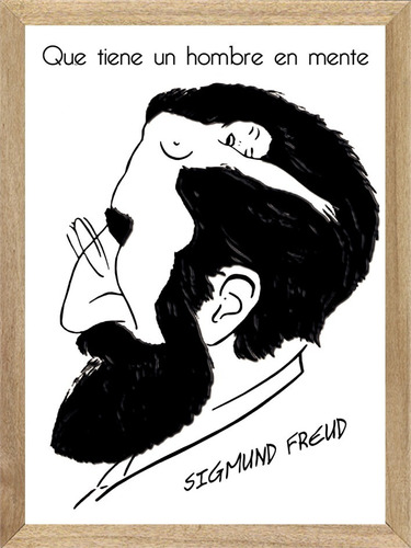 Freud Cuadros  Posters Enmarcado         L334