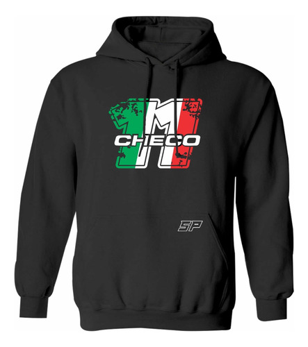 Sudadera Modelo Deportivo Checo Sp 11  Estampado En Vinil